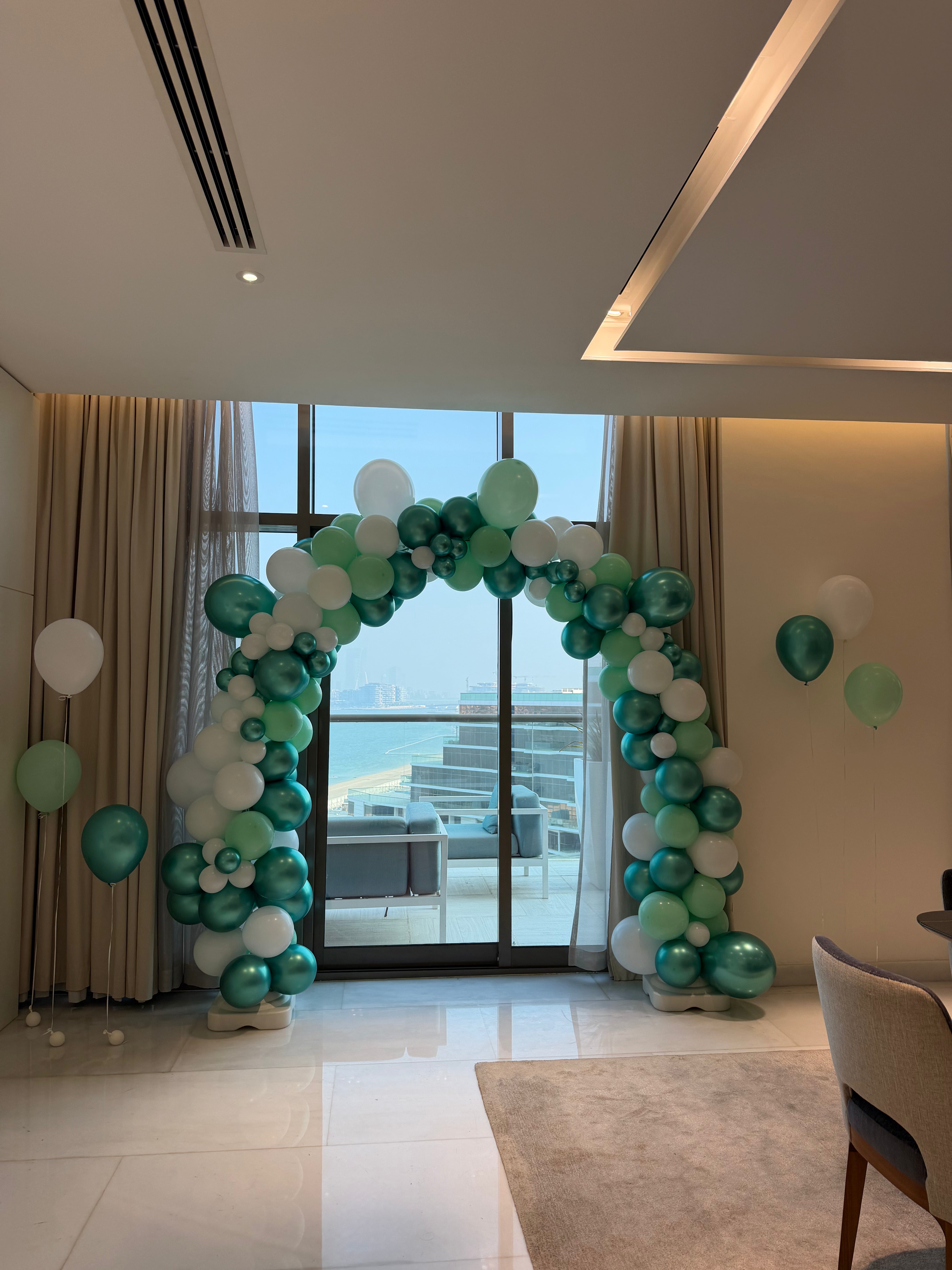 Birthday Balloon Garland